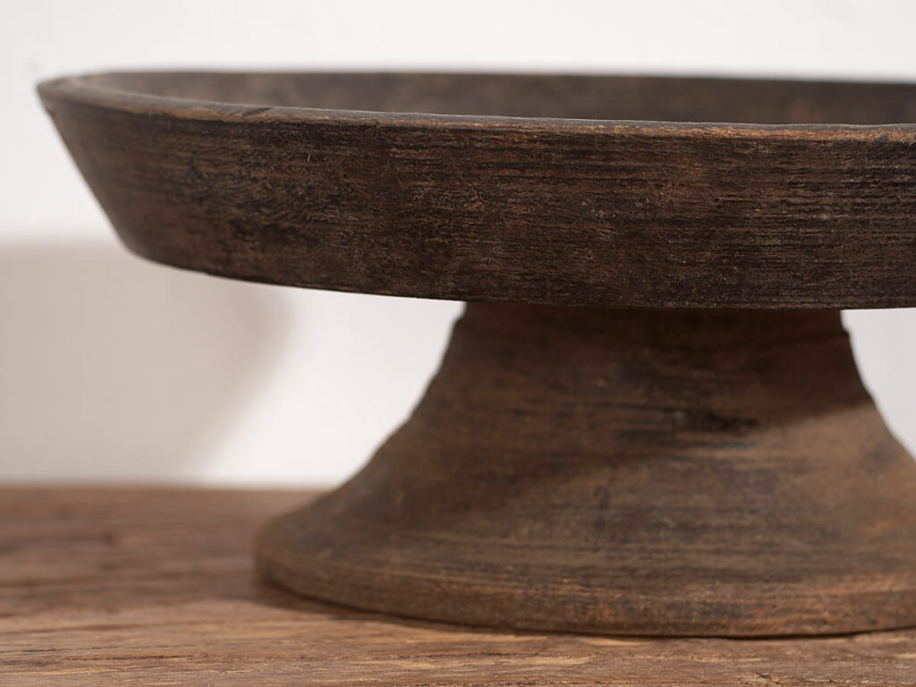 Pequeña bandeja antigua de estilo primitivo (c.1900) #10