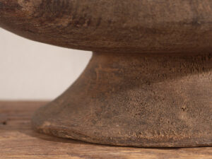 Small antique primitive style bowl (c.1900) #3