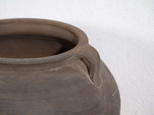 Antiguo jarrón de color gris (c.1900) #14