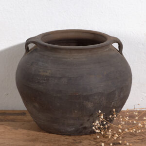 Antiguo jarrón de color gris (c.1900) #14