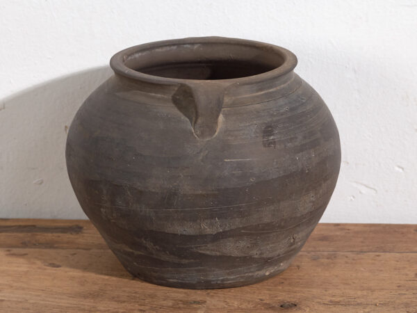 Antiguo jarrón de color gris (c.1900) #14