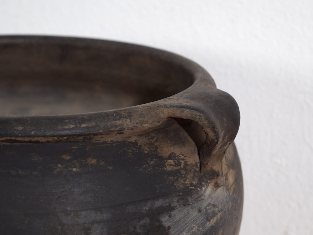 Vase ancien de style wabi sabi (c.1900) #18