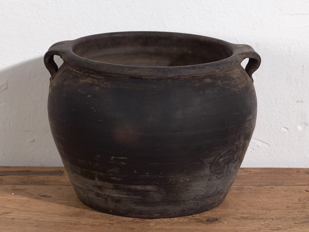 Vase ancien de style wabi sabi (c.1900) #18