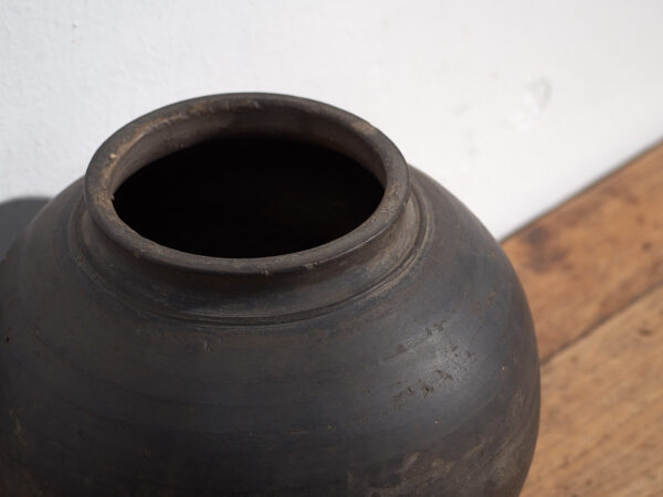 Jarrón de cerámica antiguo (c.1900) #12