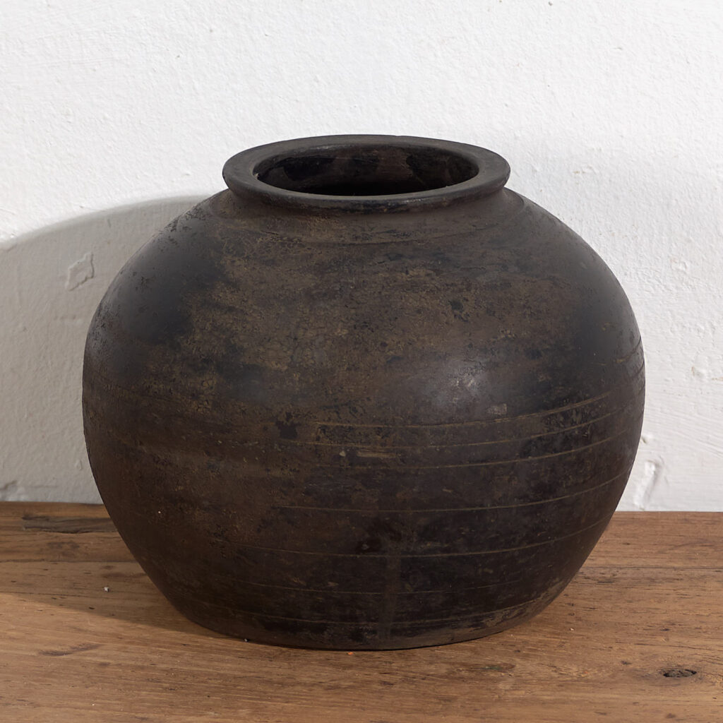 Jarrón antiguo de cerámica (c.1900) #17