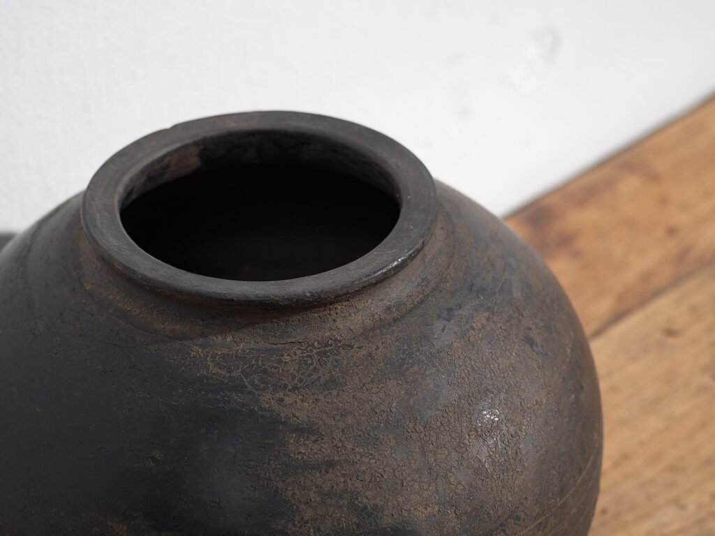 Jarrón antiguo de cerámica (c.1900) #17