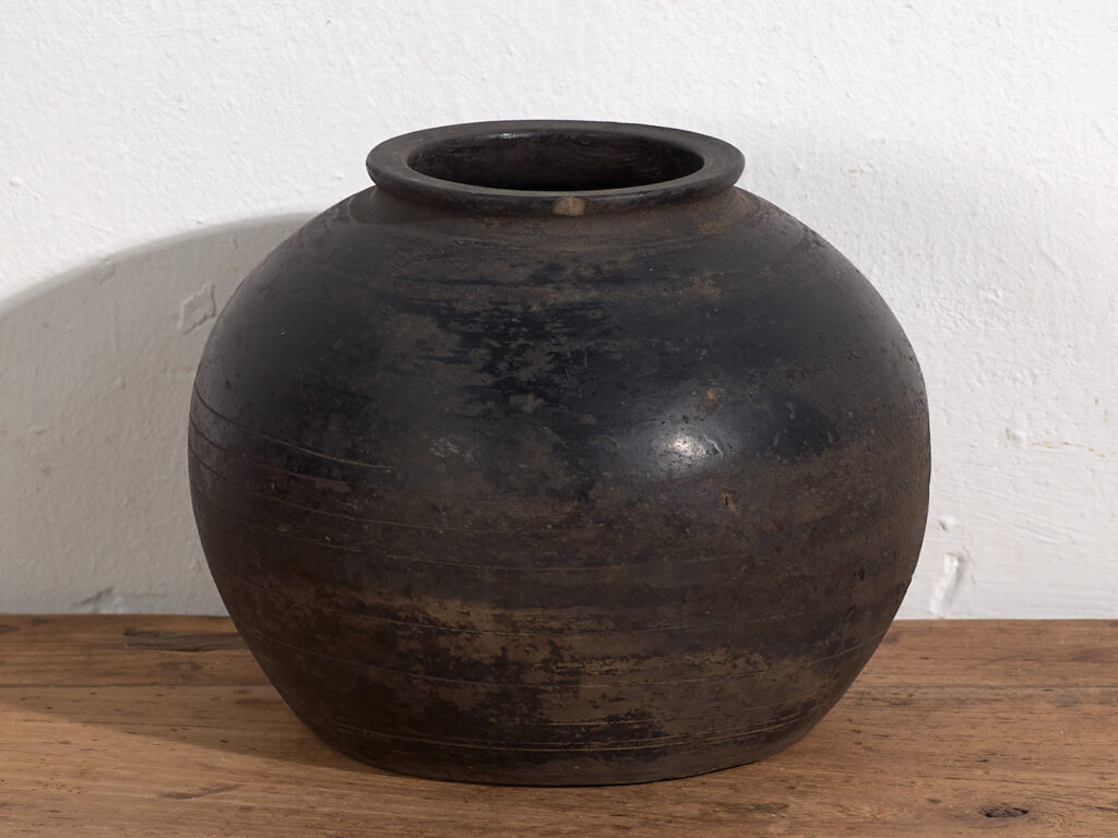 Jarrón antiguo de cerámica (c.1900) #17