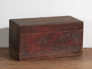 Antique garnet red box (c.1900) #10