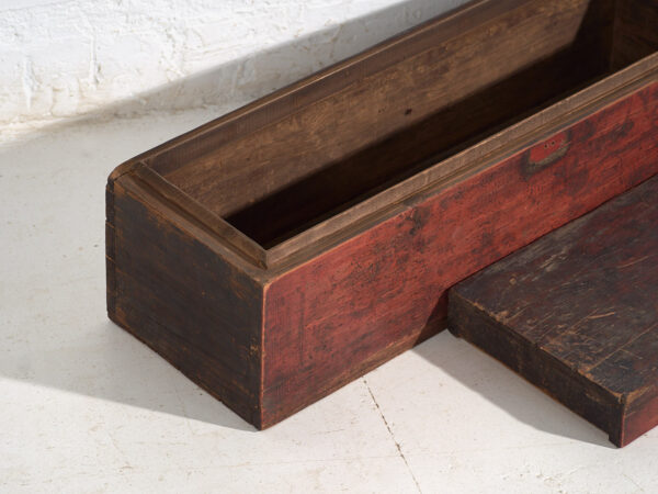 Antique Chinese garnet red case (c.1900) #11