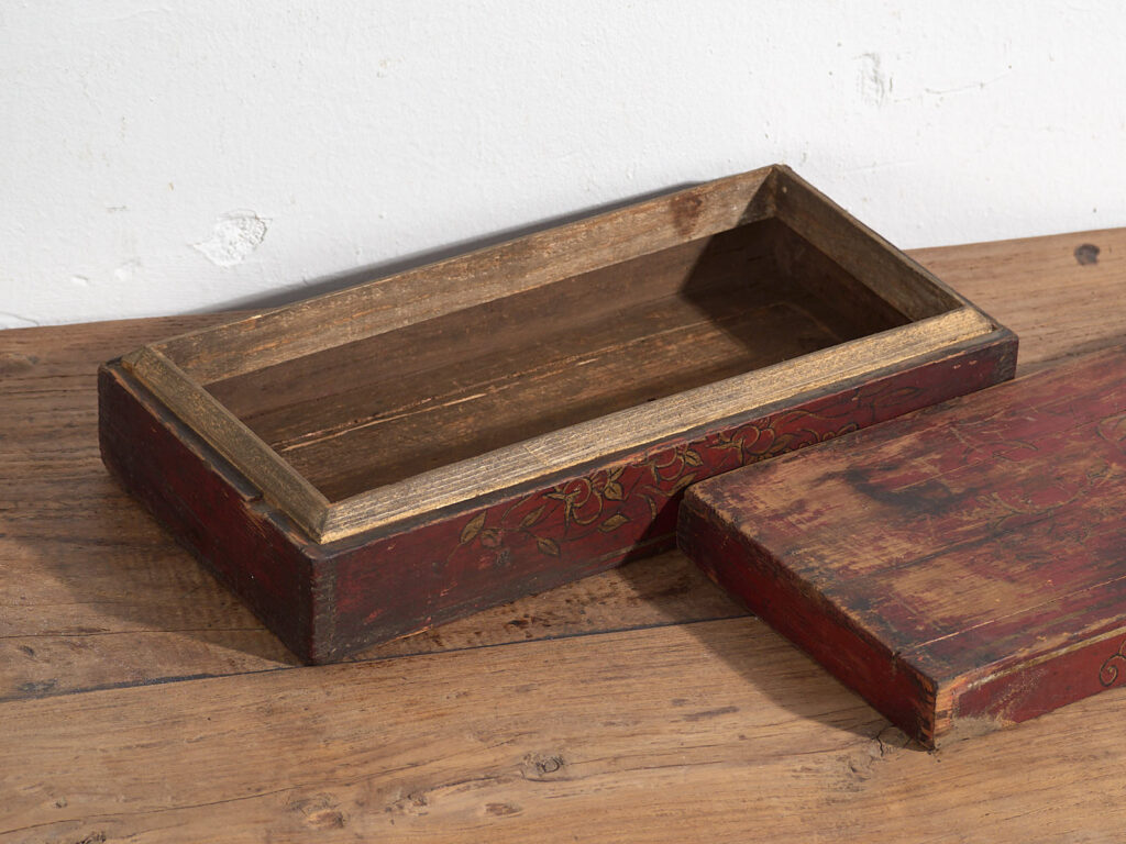 Pequeño estuche antiguo oriental (c.1900) #17