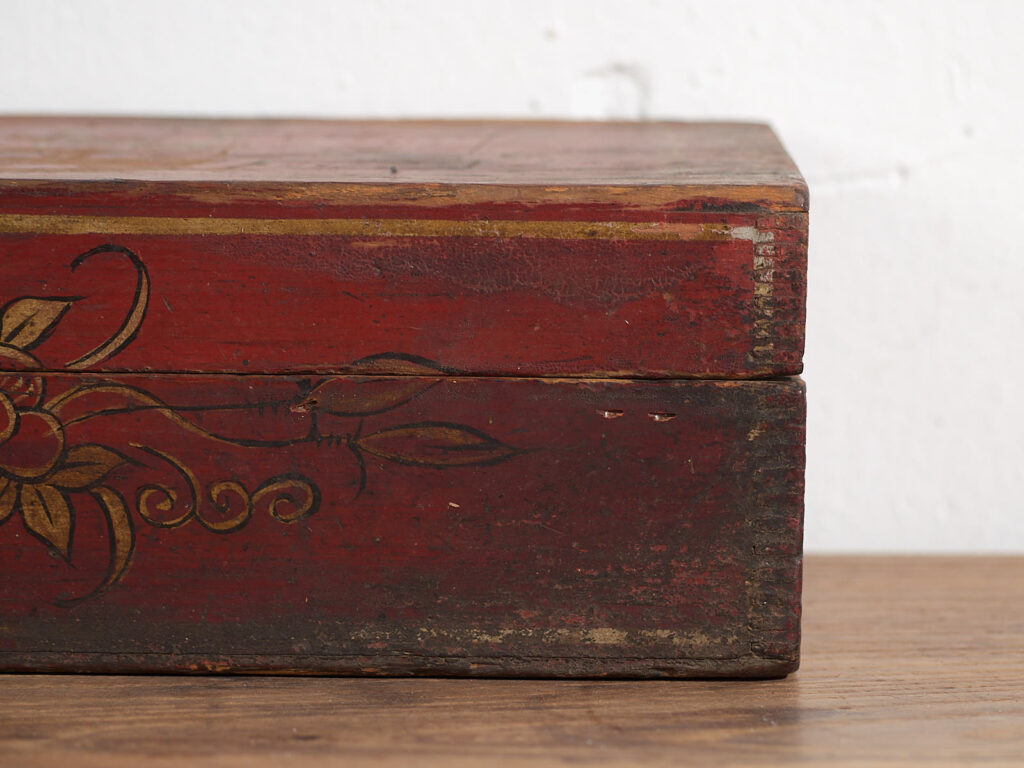 Pequeño estuche antiguo oriental (c.1900) #17