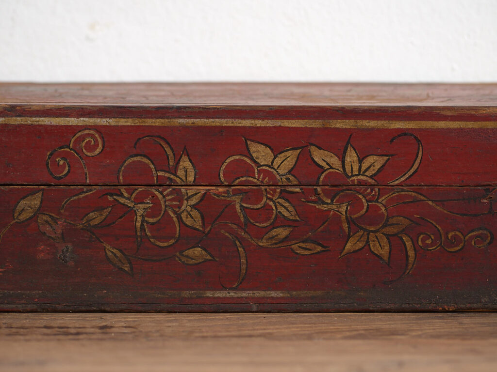 Pequeño estuche antiguo oriental (c.1900) #17