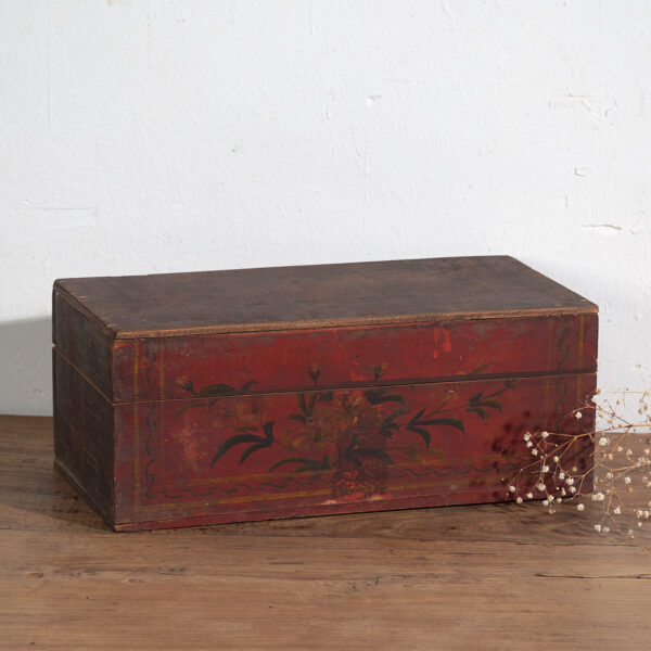 Pequeño estuche asiático antiguo (c.1900) #20