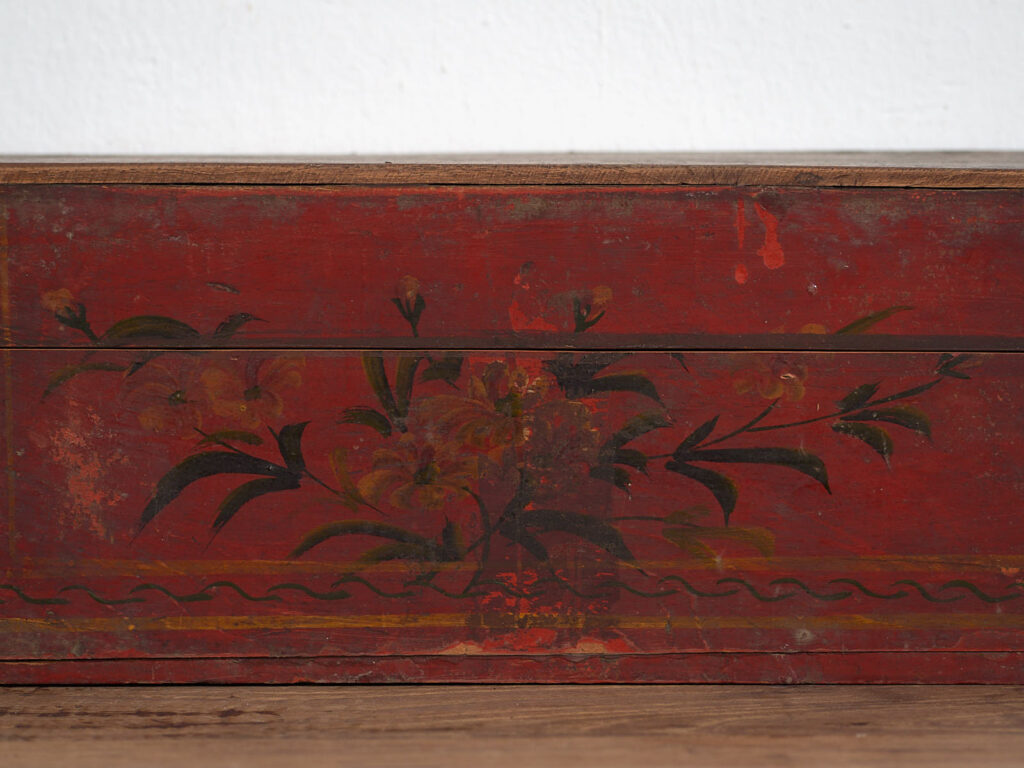 Pequeño estuche asiático antiguo (c.1900) #20