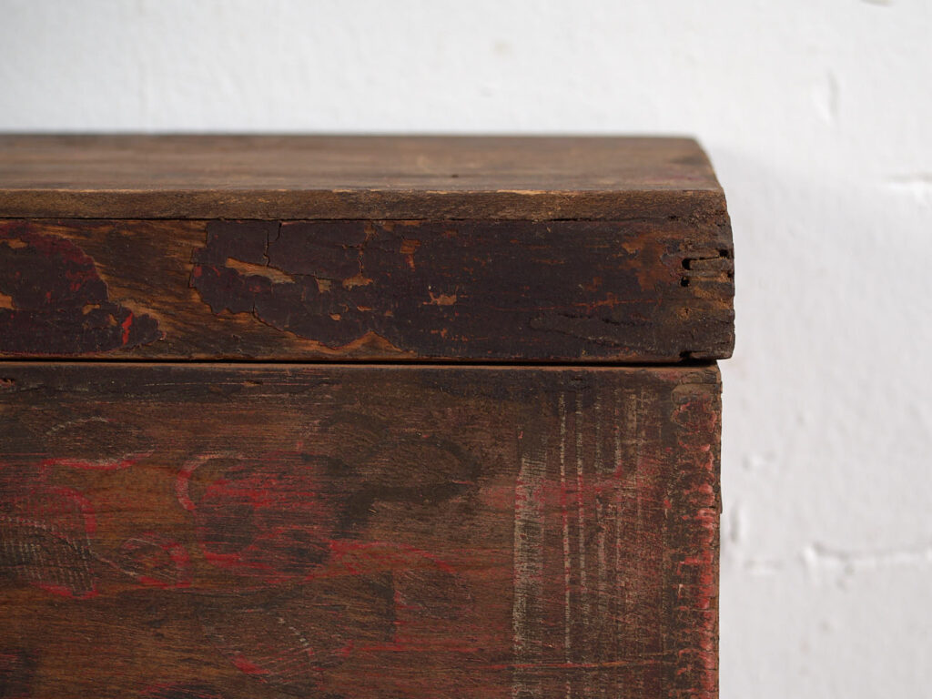 Antiguo estuche de tonos oscuros (c.1900) #26