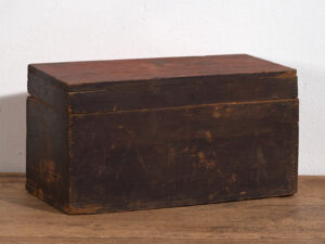 Cofre rojo antiguo (c.1900) #28