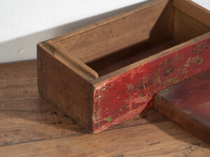 Antique garnet red oriental case (c.1900) #36