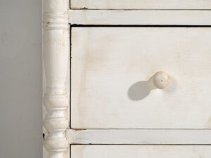 Cómoda blanca antigua (c.1900) #18