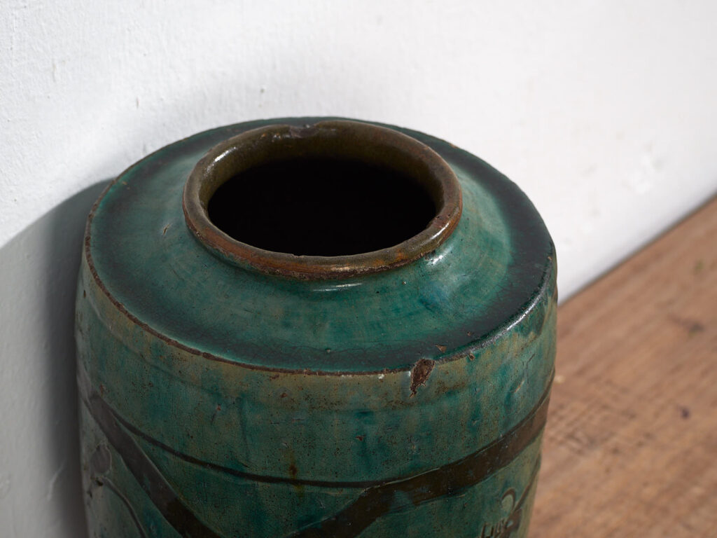 Vasija esmaltada antigua (c.1820) #16