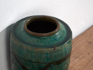 Vasija esmaltada antigua (c.1820) #16