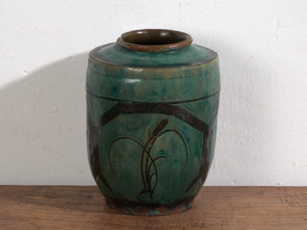 Vasija esmaltada antigua (c.1820) #16