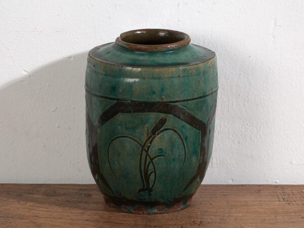 Vasija esmaltada antigua (c.1820) #16