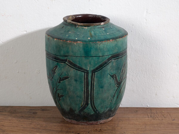 Antique Chinese vase with octagonal frames (c.1820) #19