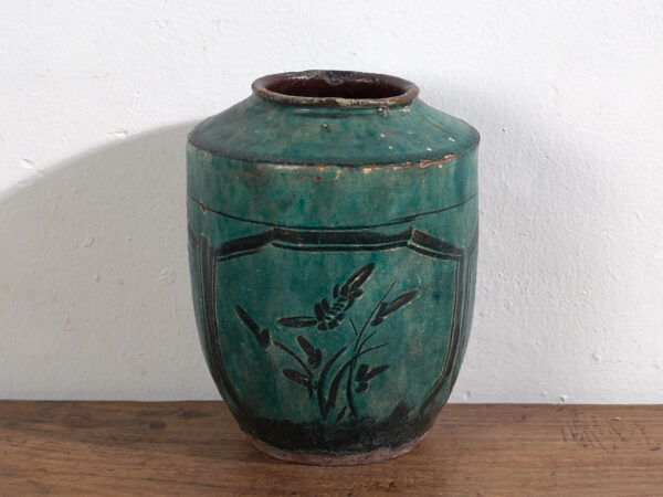 Antique Chinese vase with octagonal frames (c.1820) #19