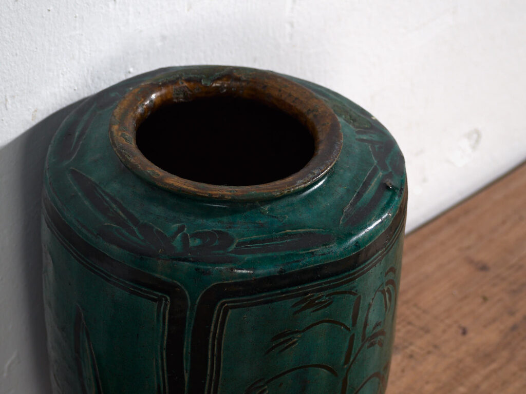 Antiguo jarrón oriental (c.1820) #41