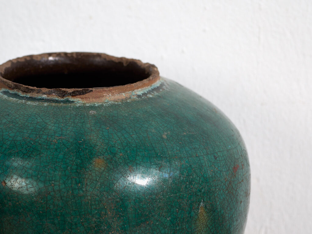 Vasija verde antigua (c.1820) #31