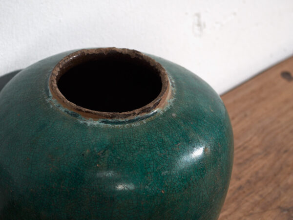 Vase vert ancien (c.1820) #31