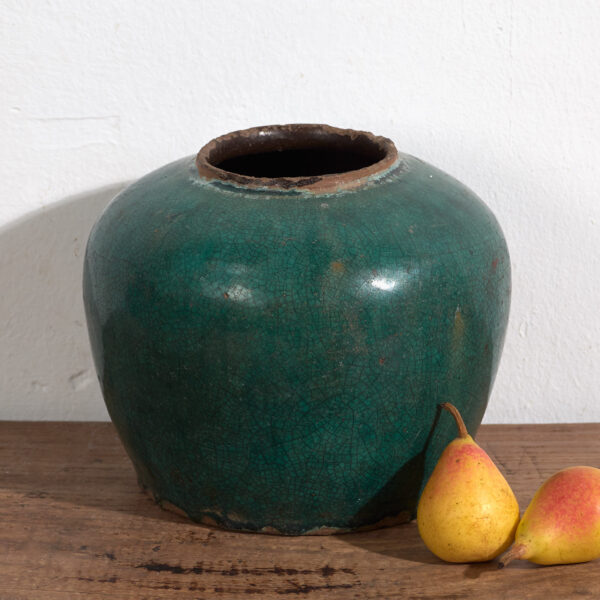 Antique green vase (c.1820) #31