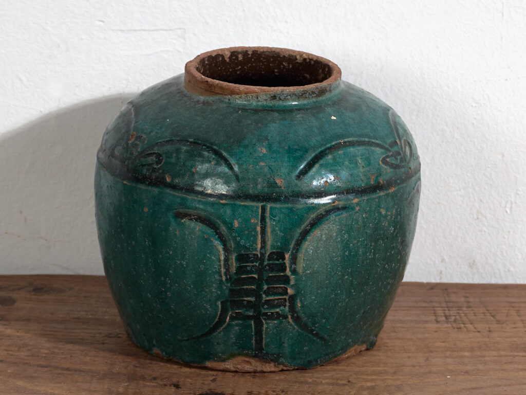 Vase ancien en grès (vers 1820) #33