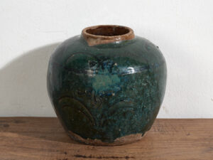 Vase ancien à motifs végétaux (vers 1820) #35