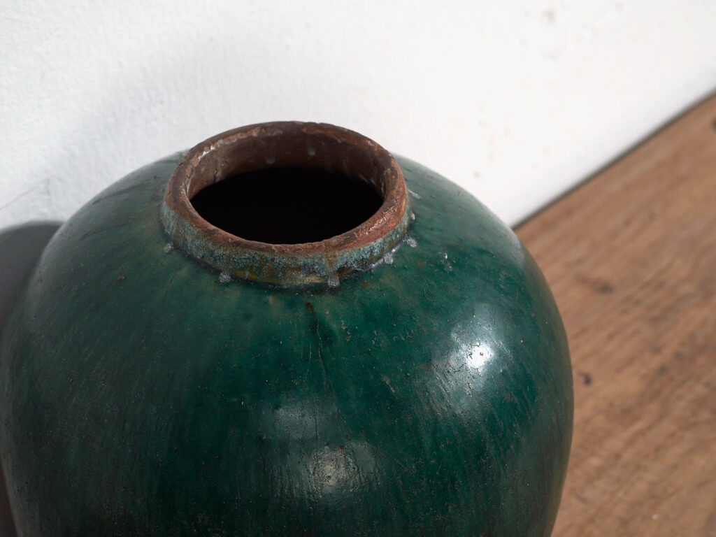 Antiguo jarrón de gres (c.1820) #40