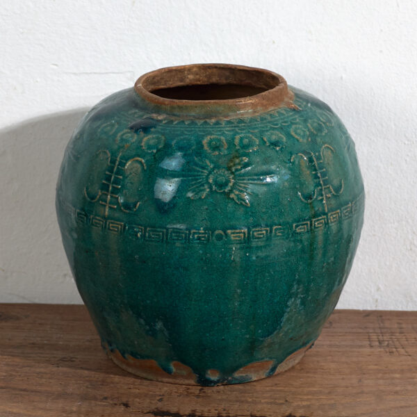 Jarrón antiguo de gres (c.1820) #42