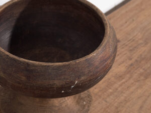 Cuenco antiguo de estilo primitivo (c.1900) #24