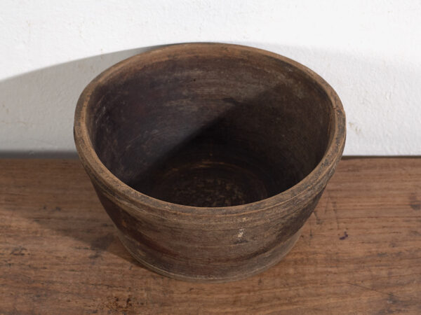 Pequeño bol antiguo de tonos oscuros (c.1900) #27