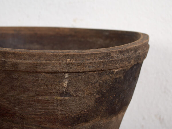 Pequeño bol antiguo de tonos oscuros (c.1900) #27