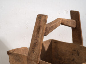 Antique Chinese primitive style basket (c.1900) #12