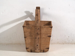 Antique Chinese primitive style basket (c.1900) #12