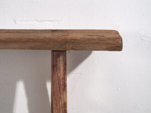 Antiguo banco de madera maciza (c.1870) #27