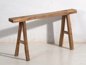 Banco pequeño antiguo (c.1870) #38