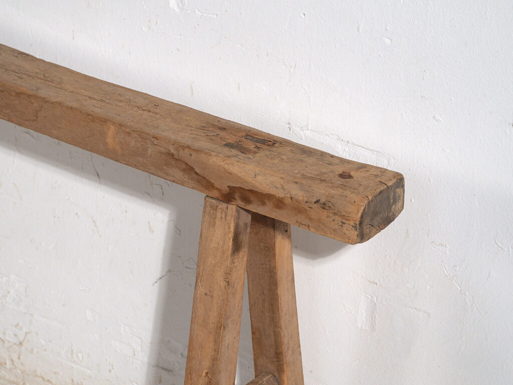 Banco pequeño antiguo (c.1870) #38