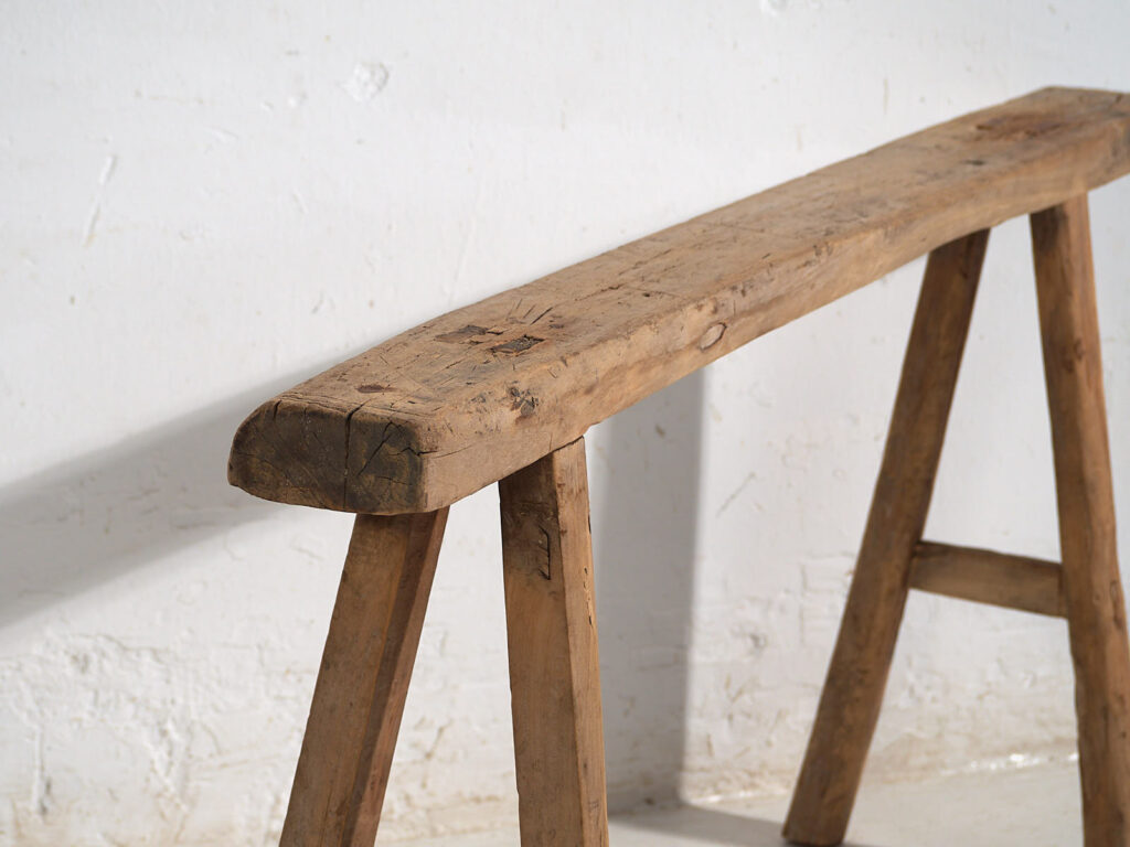 Banco pequeño antiguo (c.1870) #38