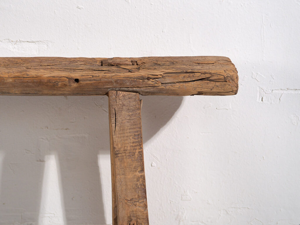 Banco antiguo de estilo wabi sabi (c.1870) #79