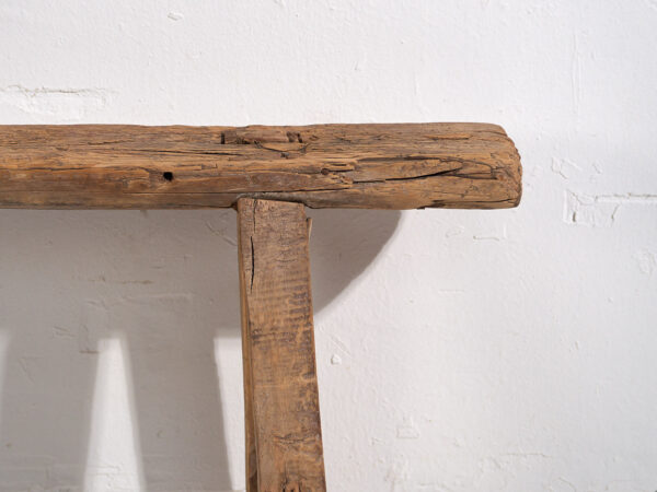 Banc ancien de style wabi sabi (c.1870) #79