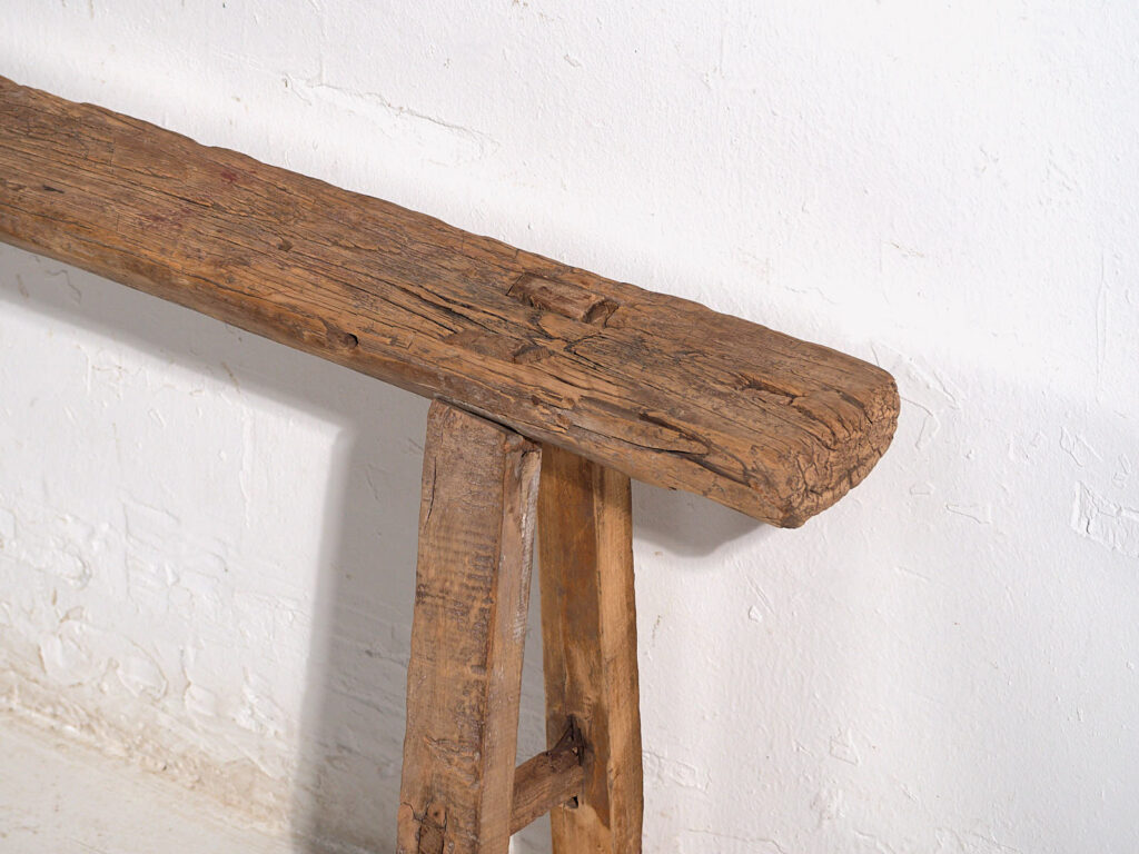 Banco antiguo de estilo wabi sabi (c.1870) #79