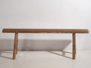 Banco largo antiguo (c.1870) #18