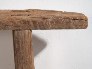 Banco antiguo de estilo primitivo (c.1870) #21